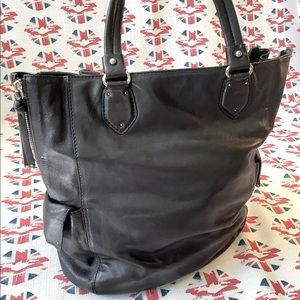 Botkier NY Black Leather Purse Tote